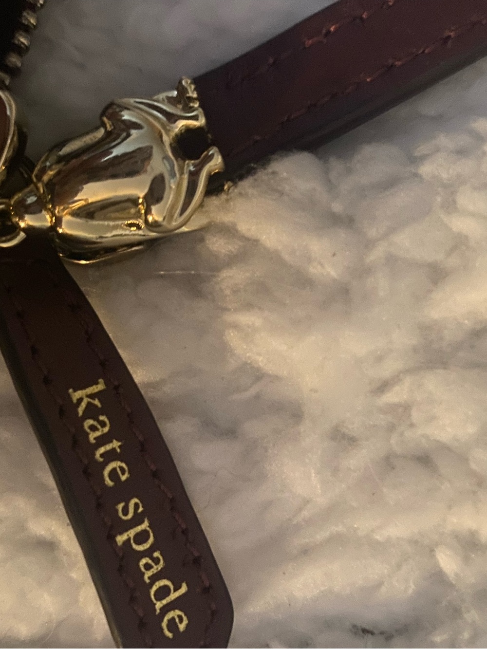 kate spade Burgundy Floral-Appliqué Crossbody Bag - Picture 3 of 4
